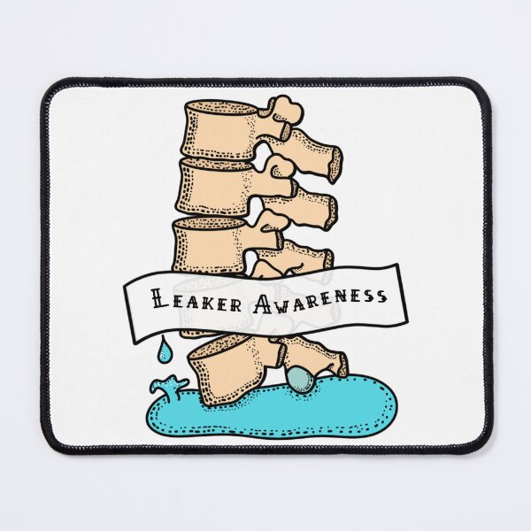 Item preview, CSF Leak Awareness Spine with Drip designed and sold by Maura Coriale.
