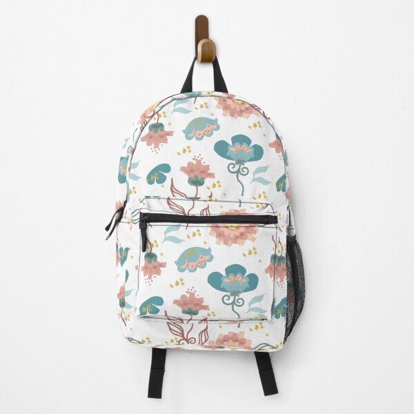 Item preview, Peach Teal Mauve and Blue Restful Floral Seamless Pattern designed and sold by Sharon Schwalbe.