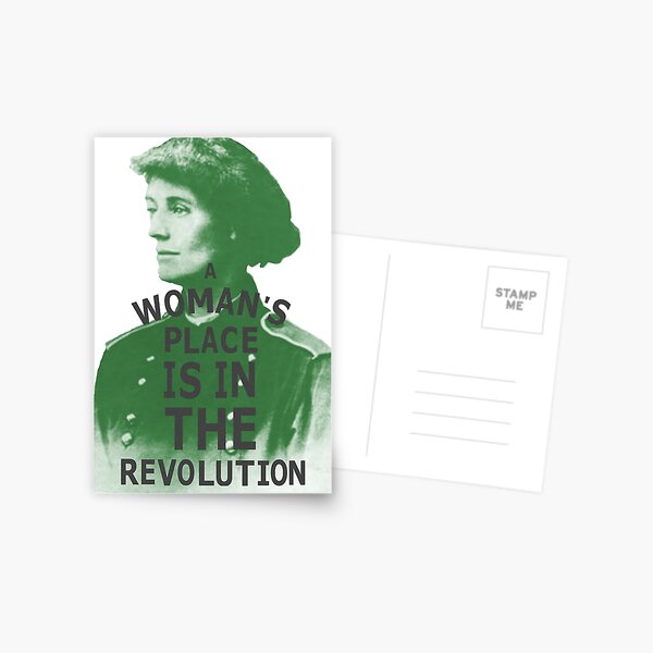 Item preview, A Woman's place is in the Revolution - Countess Markievicz designed and sold by JenuinePanic.