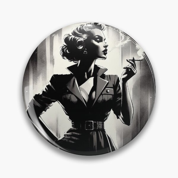 Artikelvorschau, Femme Fatale Illustration [Noir] entworfen und verkauft von RESToRAPTOR.