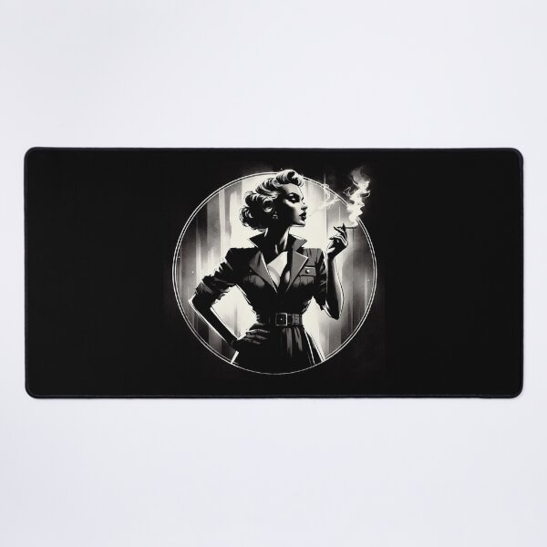 Item preview, Femme Fatale Illustration [Noir] designed and sold by RESToRAPTOR.
