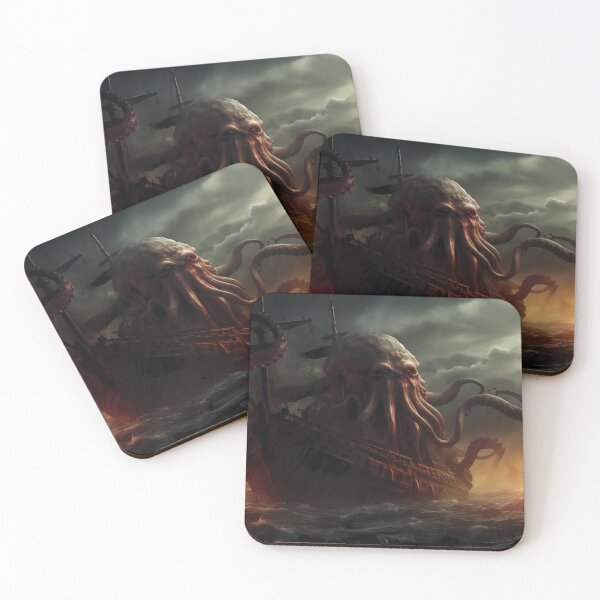 Item preview, Cuentos retro del mar: Kraken, calamares y monstruos marinos legendarios designed and sold by NexusDesk.