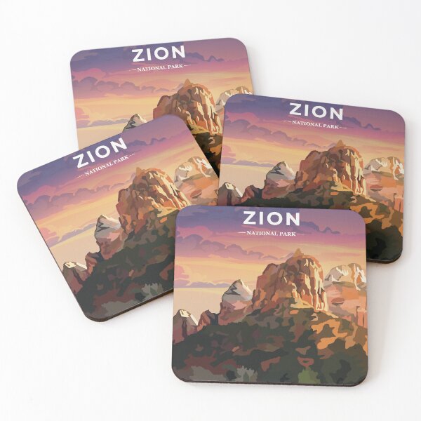 Item preview, Zion National Park Digital Illustration designed and sold by lozdavis.