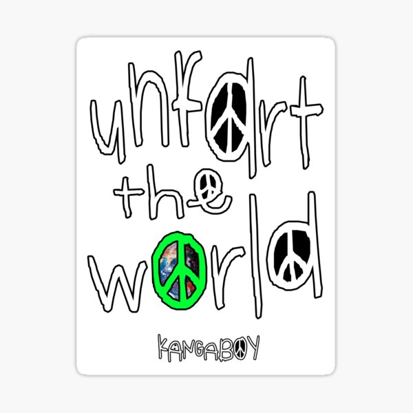 Item preview, World Peace Unfart the World designed and sold by Kangaboy.