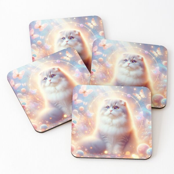 Item preview, Whispers of Tenderness: The Scottish Fold in its Enchanted Realm designed and sold by ArtemioVisions.