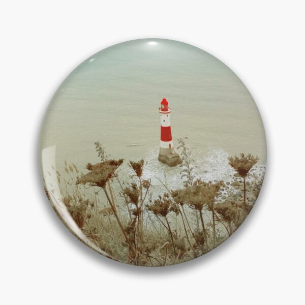 Item preview, Beachy Head Lighthouse view from top of the cliffs designed and sold by Mintpoptrend.
