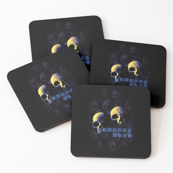 Item preview, Brutalist Y2K 80s  Aesthetics Memento Mori Remember Death Skulls designed and sold by PVSKI.