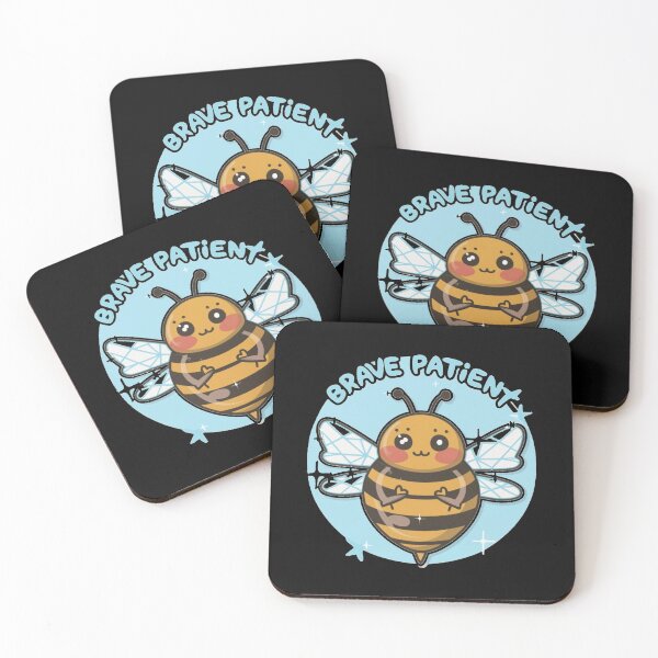 Item preview, Brave patient cute bee designed and sold by bukajart.