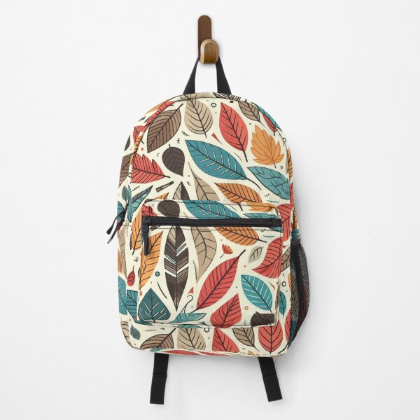 Item preview, Colorful Leaves Feathers Cartoon Illustration Drawing 8 designed and sold by CoffeeIsATrip.