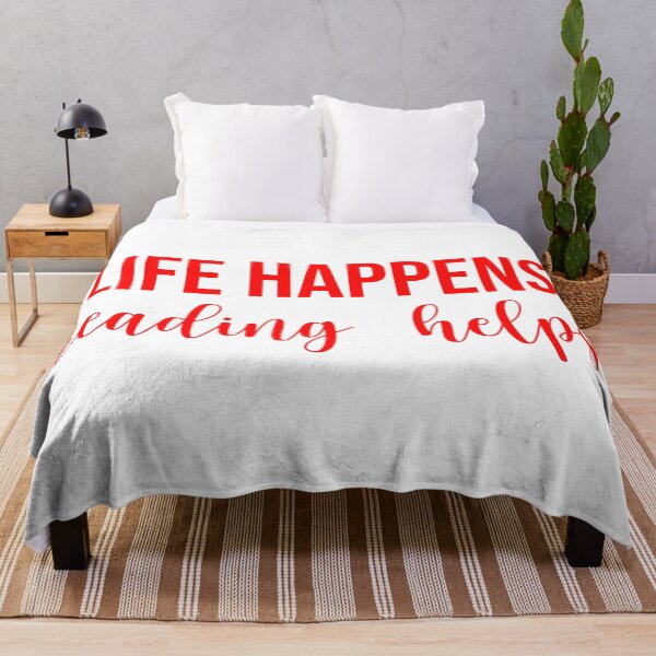Item preview, Life Happens Reading Helps  designed and sold by Hairball-Pets.