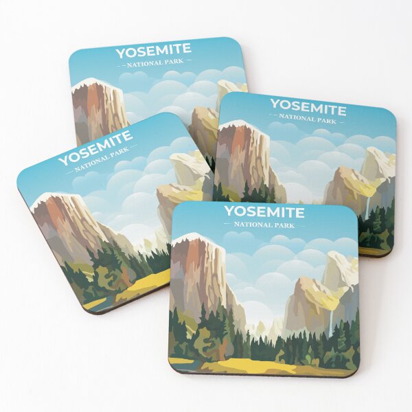 Item preview, Yosemite National Park Digital Illustration designed and sold by lozdavis.