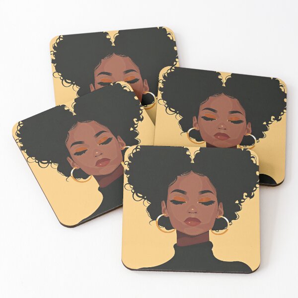 Item preview, Textured Tresses in Minimalist Style designed and sold by Retro Type.
