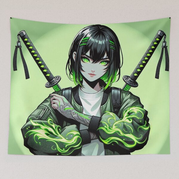 Item preview, Neon Blade Warrior designed and sold by RuyaFab.