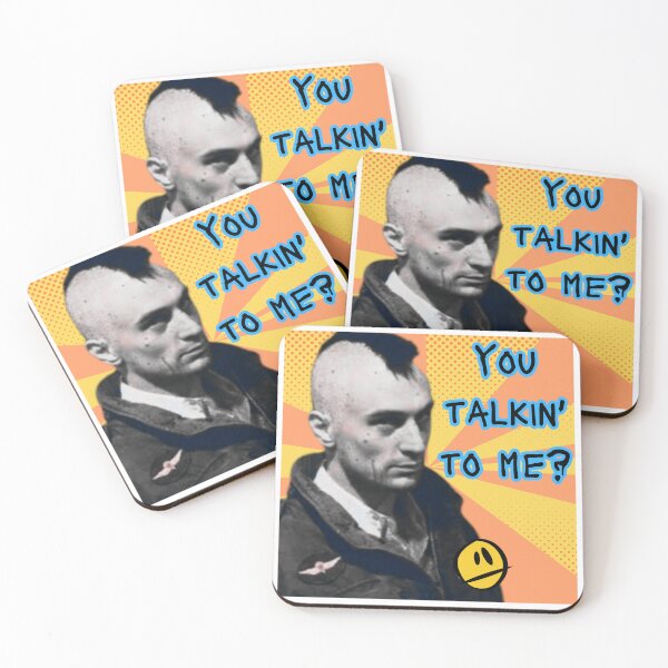 Item preview, You talkin to me - taxi driver - pop art designed and sold by TheRubberOnion.