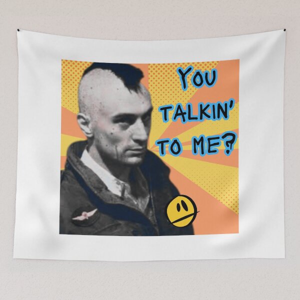 Item preview, You talkin to me - taxi driver - pop art designed and sold by TheRubberOnion.