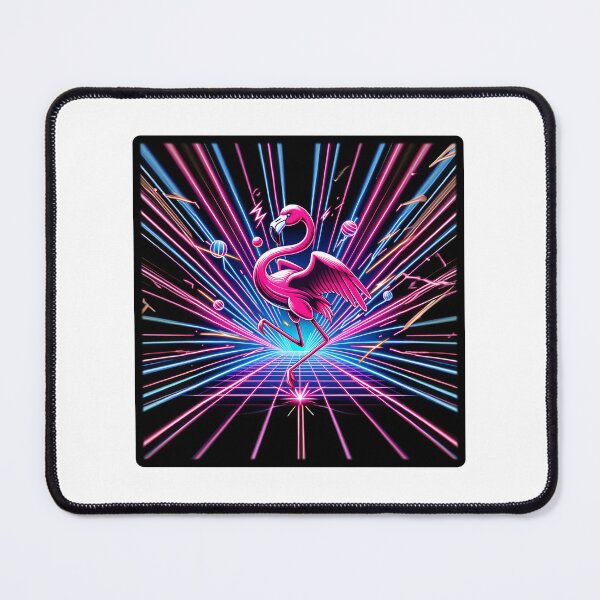 Item preview, Pink Dancing Flamingo designed and sold by RaveAnimals.