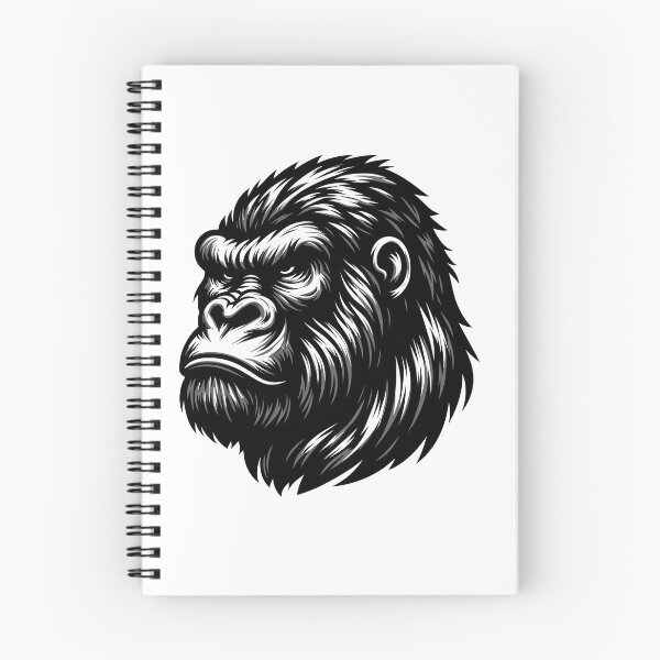 Item preview, Gorilla's Mighty Visage designed and sold by Apex-Ape.