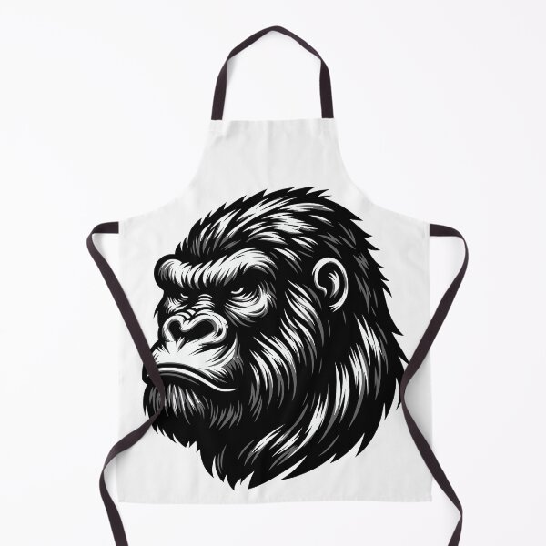 Item preview, Gorilla's Mighty Visage designed and sold by Apex-Ape.