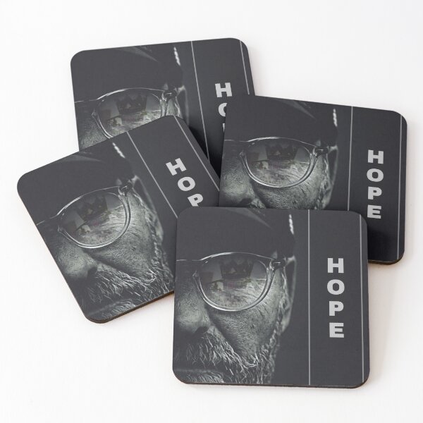 Item preview, Jurgen Klopp motivational art print black designed and sold by nav365.