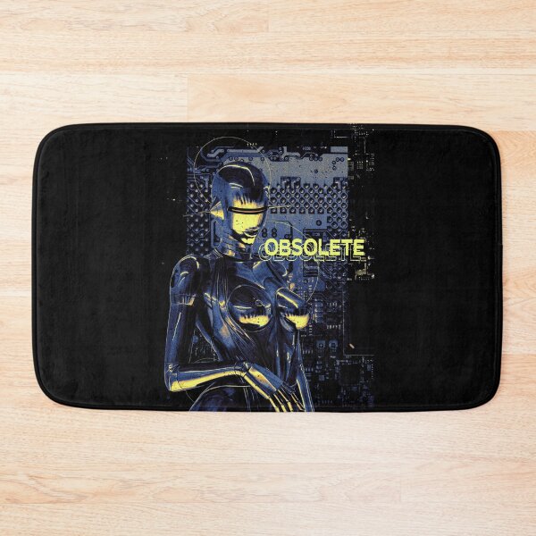 Item preview, Brutalist Y2K 80s  Aesthetics Android Robot Obsolete Chrome designed and sold by PVSKI.