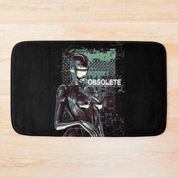 Item preview, Brutalist Y2K 80s  Aesthetics Android Robot Obsolete Chrome designed and sold by PVSKI.