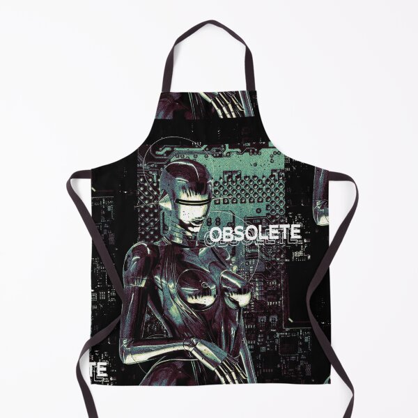 Item preview, Brutalist Y2K 80s Aesthetics Android Robot Obsolete Chrome designed and sold by PVSKI.
