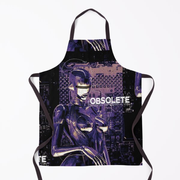 Item preview, Brutalist Y2K 80s Aesthetics Android Robot Obsolete Chrome designed and sold by PVSKI.
