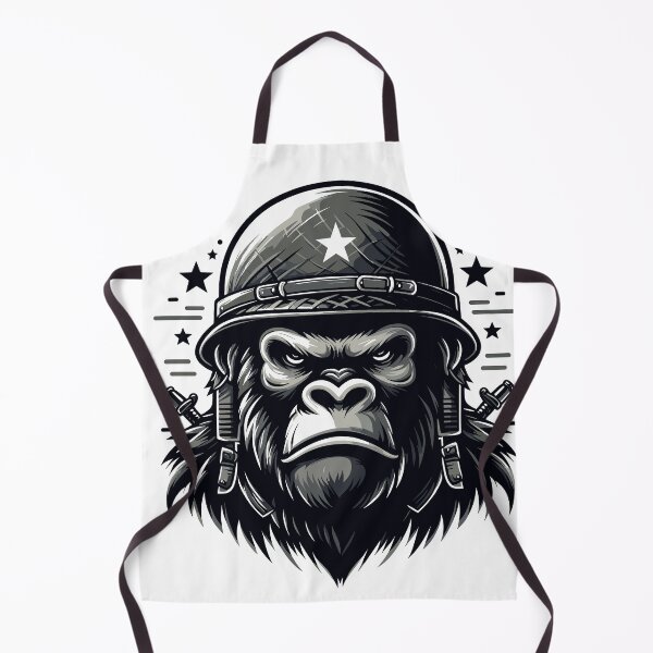 Item preview, Battle-Ready Gorilla designed and sold by Apex-Ape.