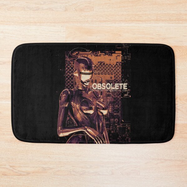 Item preview, Brutalist Y2K 80s  Aesthetics Android Robot Obsolete Chrome designed and sold by PVSKI.