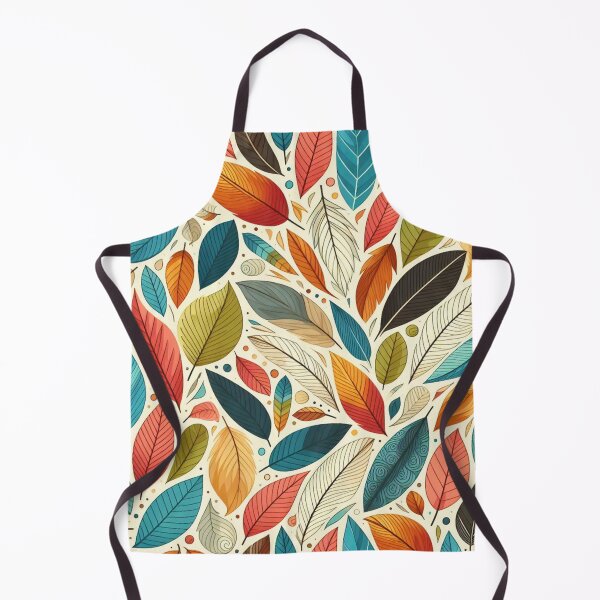 Item preview, Colorful Leaves Feathers Cartoon Illustration Drawing 10 designed and sold by CoffeeIsATrip.
