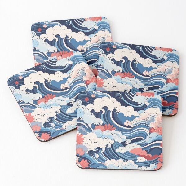 Item preview, Japanese style pattern  designed and sold by Sleek Sketch Studio.
