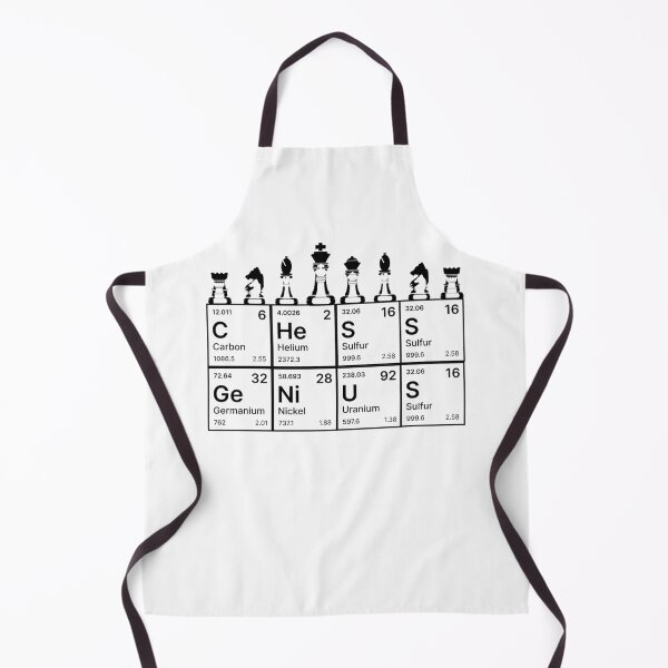 Item preview, Chess Periodic Table chess lover chess player think gambit designed and sold by Hamzakhotbi.