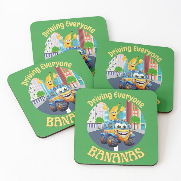 Item preview, Driving Everyone Bananas - Dark designed and sold by boomtin99.