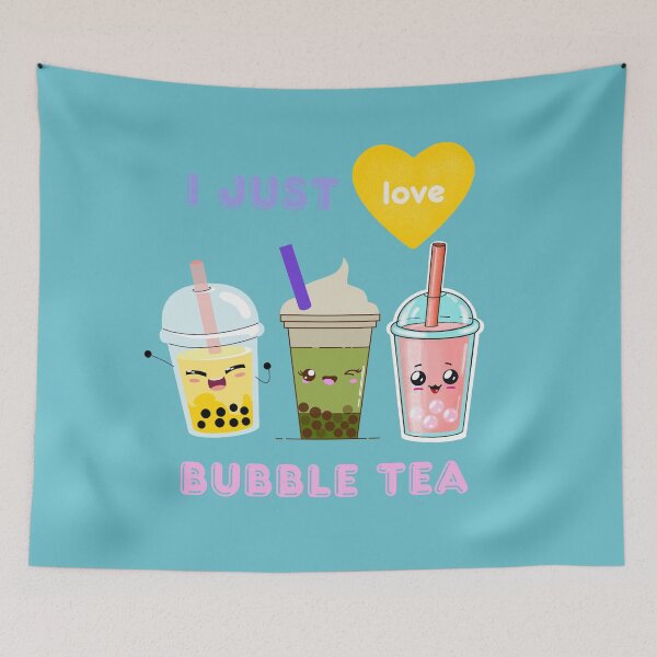 Item preview, I just love bubble tea. Tapioca pearls drink designed and sold by BloomingByL.