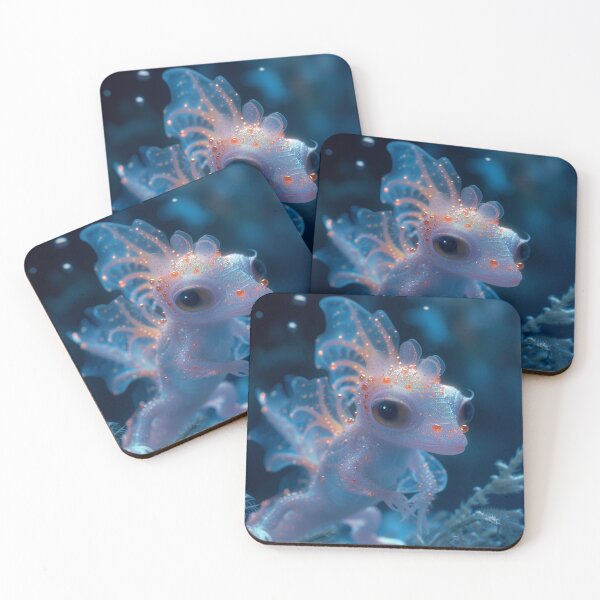 Item preview, Nautical Twilight: Coral Crowned Visionary Aquatic Sprite designed and sold by AstralPhoenixAI.