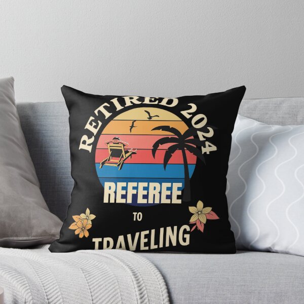 Item preview, Retired Referee 2024. Tropical Sunset Retirement Vibes Design designed and sold by johnharry3.