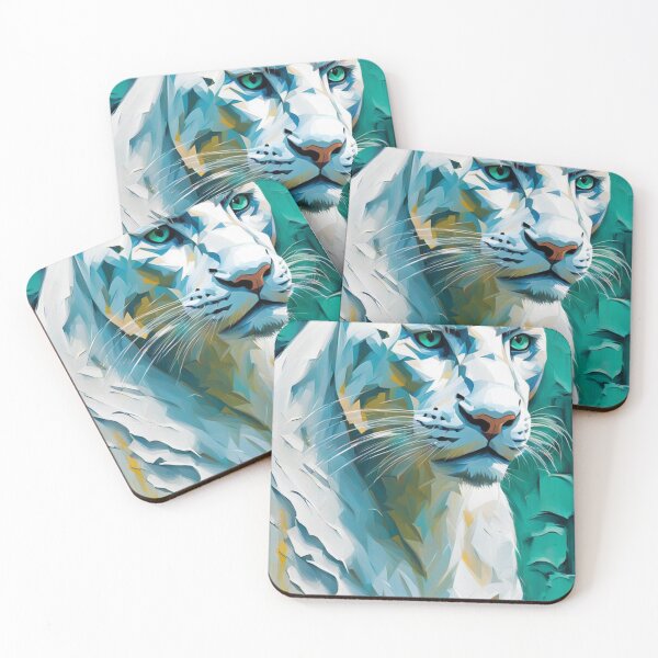 Item preview, White panther designed and sold by WildArtista.