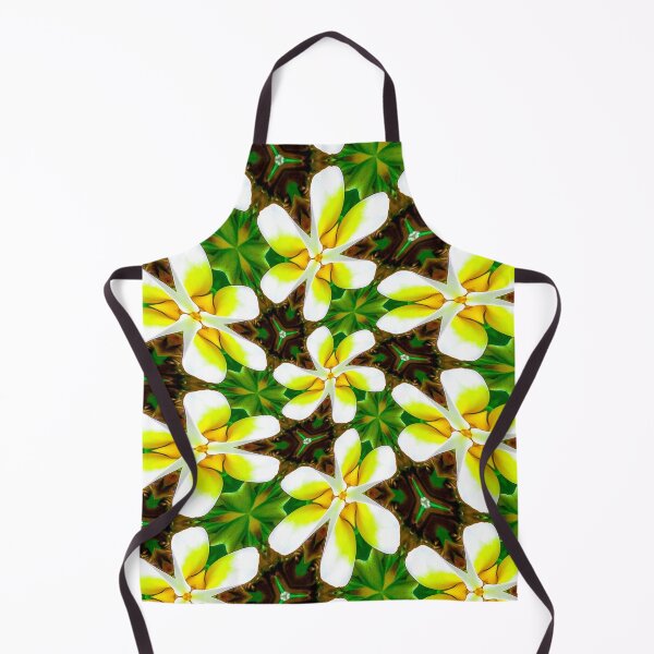 Item preview, Yellow Plumeria Pattern designed and sold by Patternflower.