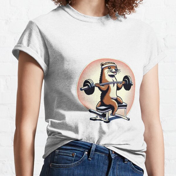 Camisetas fashion animal gym