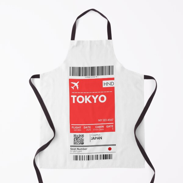 Item preview, Tokyo Airplane Boarding Pass designed and sold by RoamInk.
