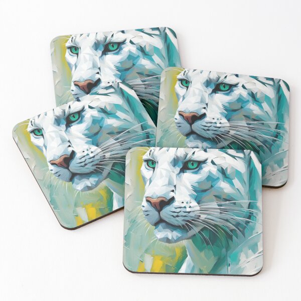 Item preview, White panther designed and sold by WildArtista.