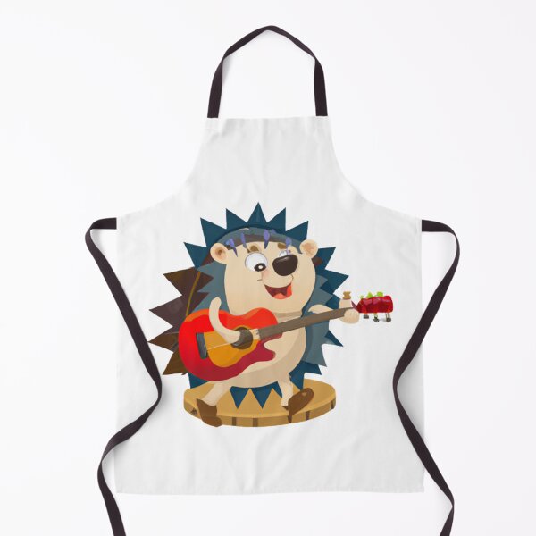 Item preview, Cute Guitarist Hedgehog designed and sold by myfavoritegifts.