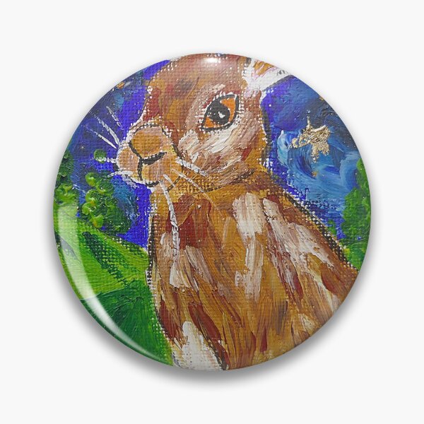 Item preview, Hare among Tulips and a Golden Moon! designed and sold by Casimirasart.