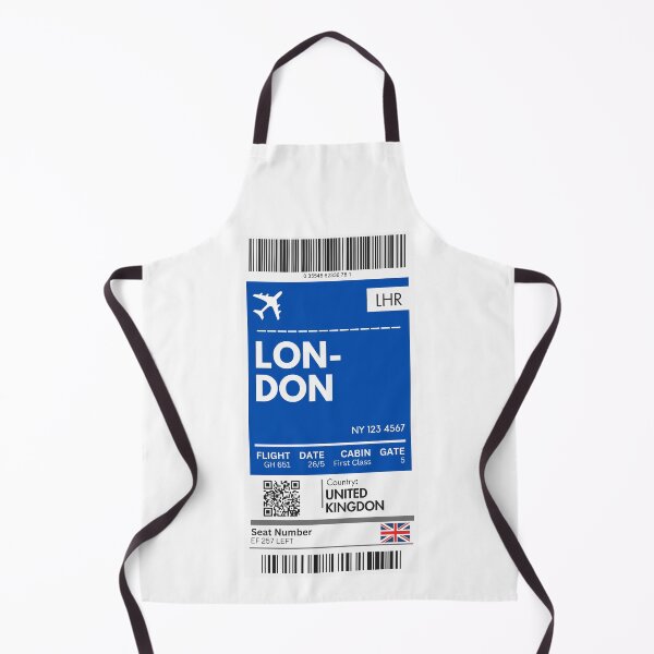 Item preview, London Airplane Boarding Pass designed and sold by RoamInk.