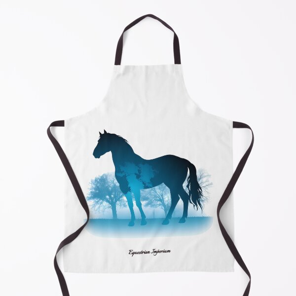 Item preview, Horse in the mist - Horse at sunset designed and sold by EquestrianImperium.