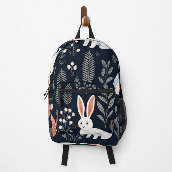 Item preview, Funny bunnies pattern cute rabbits designed and sold by SmileshareShop.