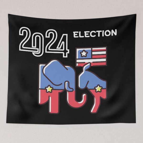 Item preview, Hi!! USA Election Style D designed and sold by KPArtzaaany.