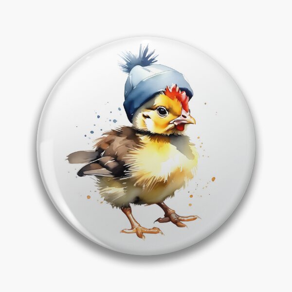 Item preview, Cute chick with hat designed and sold by Naturitude.