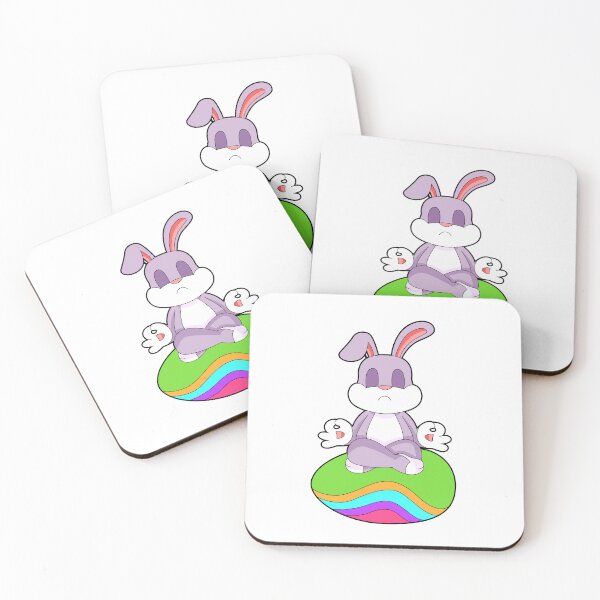 Artikelvorschau, Hase Ostern Osterei Meditation entworfen und verkauft von Snabdesign84.