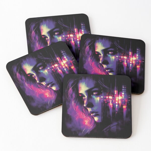 Item preview, Neon Noir Girl [neo noir, neon] designed and sold by RESToRAPTOR.
